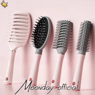 Lược Chải Tóc Gỡ Rối Angel Pink màu hồng xinh xắn, chải tóc, gỡ rối, massage da đầu