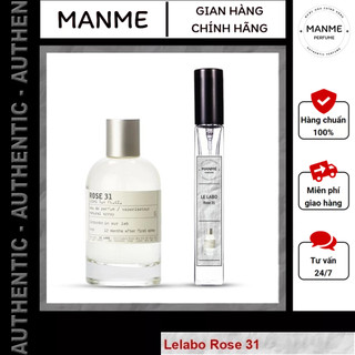 Nước Hoa Unisex Labo Rose 31 chính hãng chai chiết 10ml, 20ml Auth - Manme Perfume