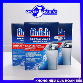 Muối rửa bát Finish 1.2KG 1KG Chuyên dụng cho máy rửa bát Số 1 khuyên dùng từ chuyên gia.