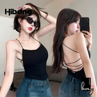 Áo Croptop HAI DÂY ĐAN DÂY LƯNG Có Mút Ngực Chất Gân CR20, Áo Crt Kiểu Yếm Sexy Nữ Hở Lưng Ôm Body Tôn Dáng - HIBONG