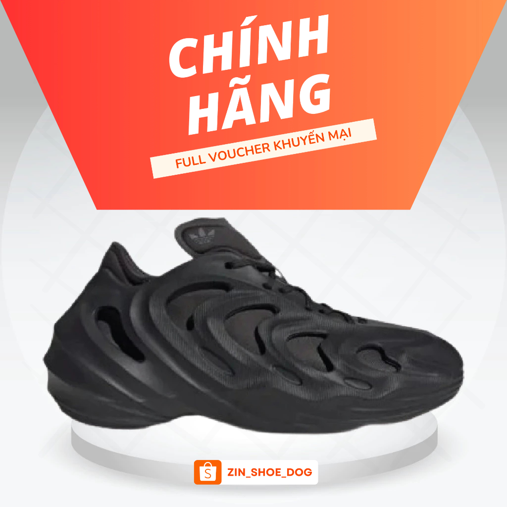 [ CHÍNH HÃNG ] Giày Adidas AdiFOM Q 'Core Black' IE7449, Nam và Nữ Zin Shoedog
