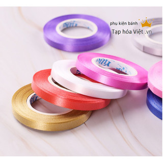 Cuộn Ruy Băng Buộc Bóng bản 5mm - 10M, trang trí tiệc