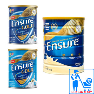 Combo 2 hộp sữa bột abbott ensure gold hmb hương vani/ vani ít ngọt/ hạnh nhân/ cà phê/ lúa mạch/ ensure úc - hộp 800g