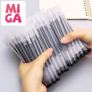 Combo 40 Bút Gel Bút Bi Nước Mực Gel Đen Mực Xanh Đỏ Khô Nhanh Ngòi 0.5mm, Nét Chữ Đẹp Mực Ra Đều Mượt