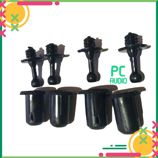 Chốt ê căng loa - chân lưới loa - chấu ê căng: giá 1 bộ như hình