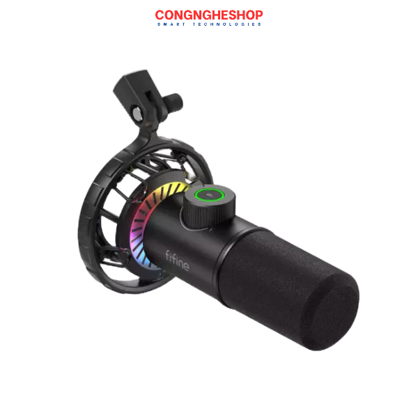 FIFINE K658 RGB - Mic thu âm Streaming, Podcasting cho Máy Tính/ PC
