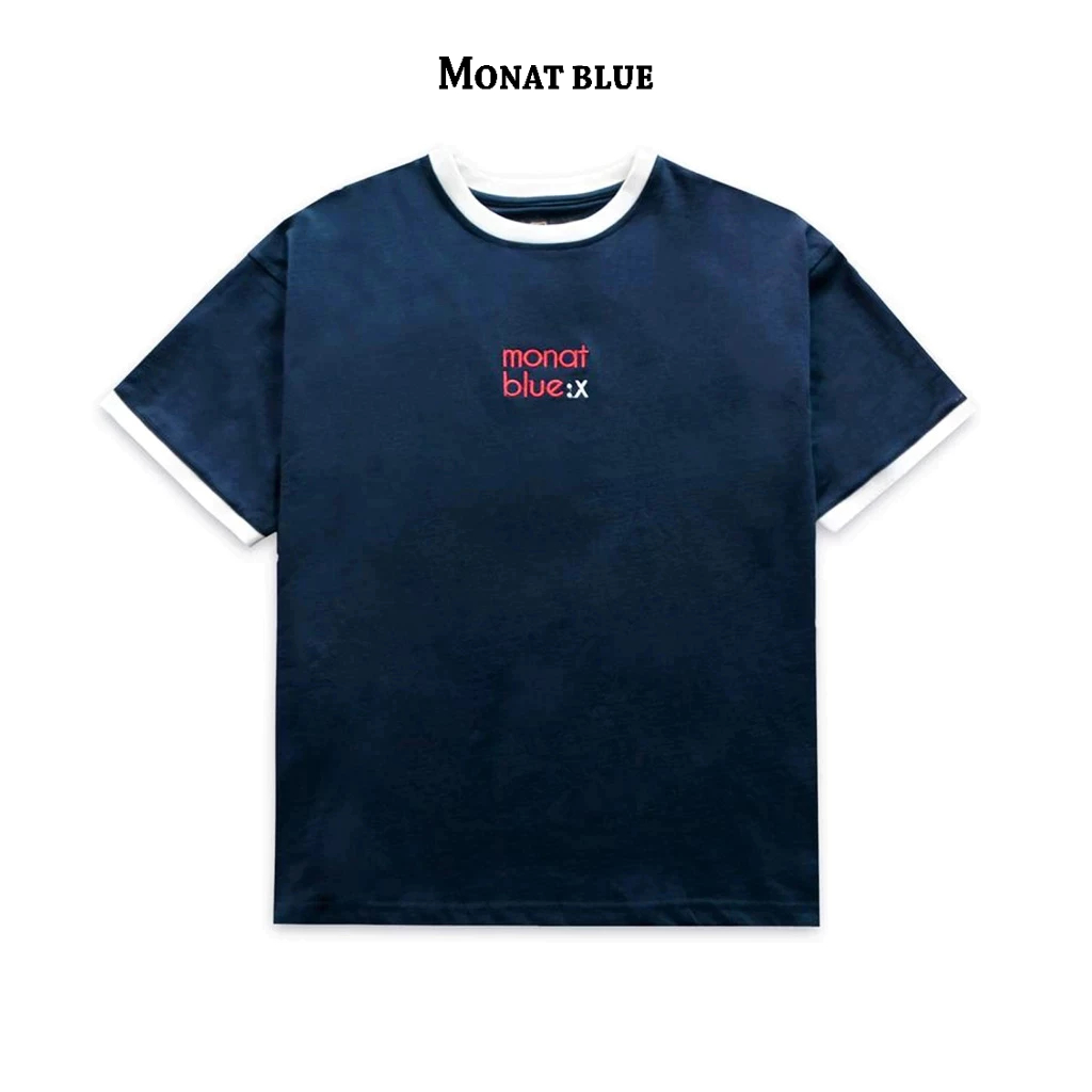 MONATA BLUELIGHT Tee Youngster - Áo thun form rộng cotton 250Gsm unisex