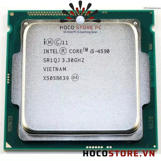 Vi xử lý intel i5-4590, i5-4570 socket 1150 chạy main h81,h87,b85,z87 , bảo hành 1 tháng | hoco store pc