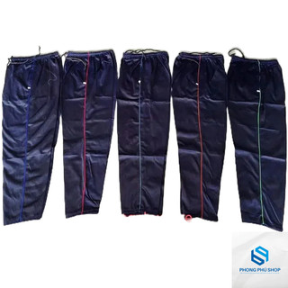 quần thể dục (combo 150k/5 cái , 3 cái 98k ), quần dài lao động,1 viền màu xanh đen ,rộng rãi, mặc nhẹ , MỎNG vừa .