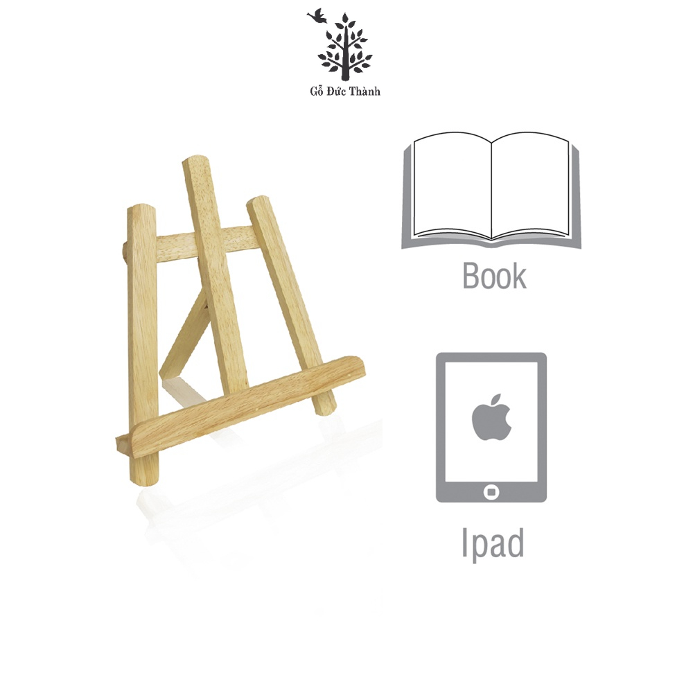 Giá đỡ đa năng để bàn bằng gỗ - Gỗ Đức Thành 48121 - Đọc sách, xem máy tính bảng - Chống cận thị