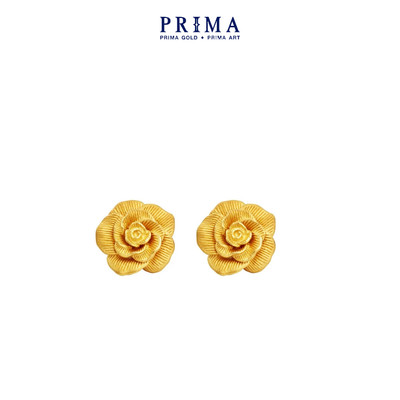 PRIMA Bông Tai  24K - Bộ Sưu Tập Little Rose - Hoa Hồng May Mắn - 111E2580
