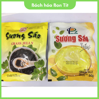 Bột thạch sương sáo đen/ trắng tuấn phương 50g