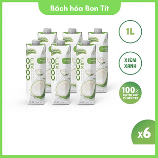 Combo 6 chai nước dừa Cocoxim 1l