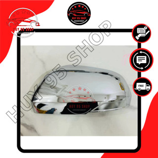 Ốp lưng gương chiếu hậu Mitsubishi Triton 2019-2023 mạ crome new OEM!