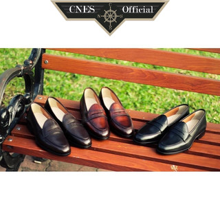 Giày lười nam cao cấp chất liệu da bê nhập khẩu thương hiệu cnes