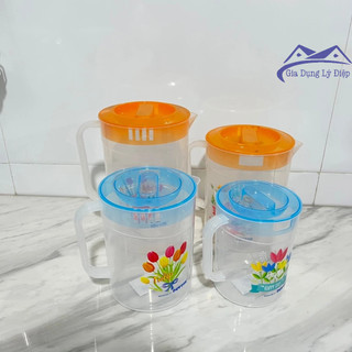 Ca Tulip Duy Tân, Ca nhựa đong có vạch chia giao màu ngẫu nhiên