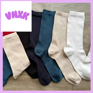 Tất Uniql0 cổ cao - tất nam và nữ xuất Nhật - cao tới bắp chân
