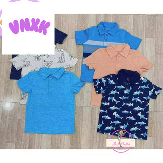 Áo polo bé trai tay ngắn jumping beans