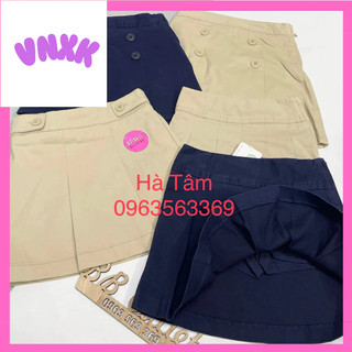 Chân váy kaki cotton đồng phục học sinh P L A C E xuất khẩu