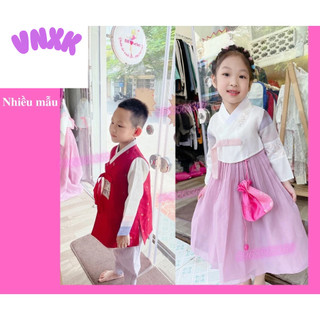 Bộ hanbok chuẩn Hàn Quốc cho bé gái