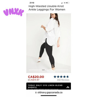 Quần legging cotton cho nữ oldnavy