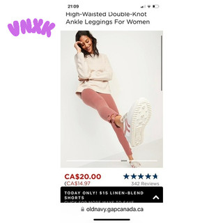 Quần legging cotton cho nữ oldnavy