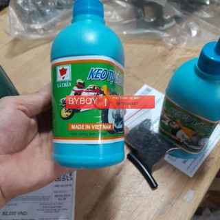 ( Giảm 7%) Keo tự vá cho lốp không săm và có săm tiện lợi kèm hạt cao su non 500ml