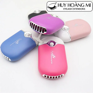Quạt sấy mi, quạt có gương sấy mi_Pin sử dụng lâu_Nhanh khô keo_Dụng cụ nối mi_Huy Hoàng Mi