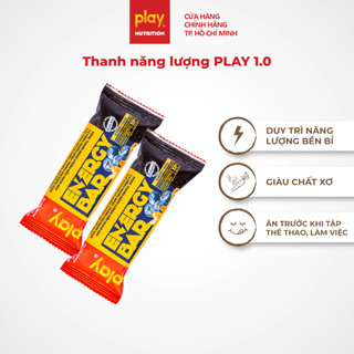 Thanh năng lượng PLAY 1.0 vị ngẫu nhiên - Thanh ngũ cốc dinh dưỡng PLAY Energy bar