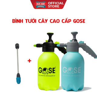 Combo bình tưới cây cao cấp Gose 2Lit /3Lit phun sương, phun nước có khóa tự động