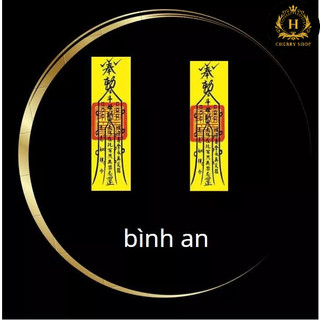 Linh phù vàng bình an
