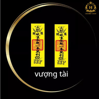 Linh phù vàng vượng tài