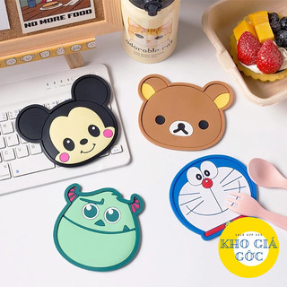 Miếng Lót Ly Hình Thú Bằng Silicon(GIAO HÌNH NGẪU NHIÊN)