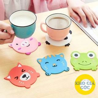 Miếng Lót Ly Hình Thú Bằng Silicon(GIAO HÌNH NGẪU NHIÊN)