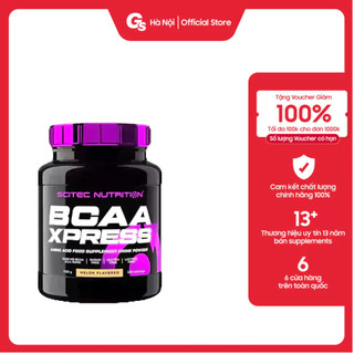 Bột Scitec Nutrition BCAA Xpress nhập khẩu Hungary - Gymstore giúp tổng hợp protein, giảm mệt mỏi khi tập luyện