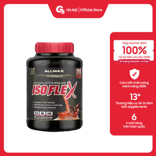 Sữa tăng cơ - whey protein - allmax nutrition isoflex,5lbs - hỗ trợ tăng cơ và phục hồi cơ bắp