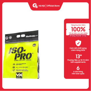 Sữa tăng cơ vitaxtrong iso pro - hydrolyzed whey isolate, 8 lbs nhập khẩu mỹ - gymstore