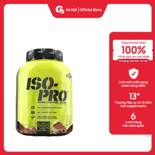 Sữa tăng cơ VitaXtrong ISO PRO - Hydrolyzed Whey Isolate, 5 Lbs (2.27 Kg) nhập khẩu Mỹ - Gymstore