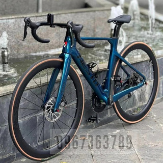 Xe đạp đua road carbon nesto kangaroo bộ chuyển động shimano tiagra 4700 20 tốc độ, trục rỗng, dây âm sườn, phanh dầu