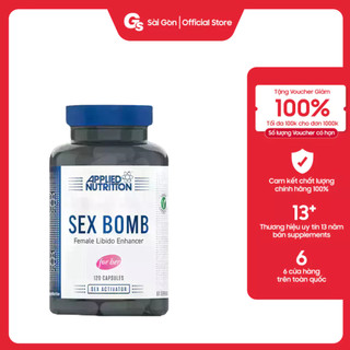 Viên uống Applied Nutrition Sex Bomb For Her, 120 viên - Hỗ trợ sức khỏe nữ giới nhập khẩu Anh - Gymstore