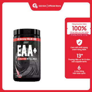 Bột Nutrex EAA+ Hydration, - Hỗ trợ phục hồi, phát triển cơ bắp nhập khẩu Mỹ- Gymstore