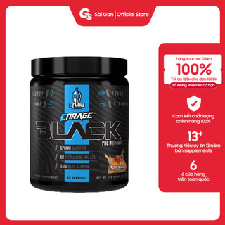 Bột Eflow Enrage Black Pre Workout - Tăng sức mạnh cơ bắp nhập khẩu Mỹ - Gymstore