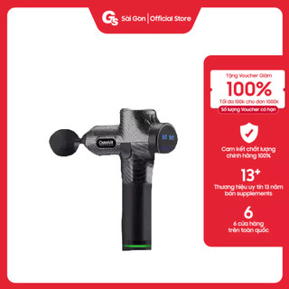 Máy massage cầm tay OstroVit Massage Gun OMG-01 cao cấp, chính hãng, giúp giãn cơ bắp - Gymstore