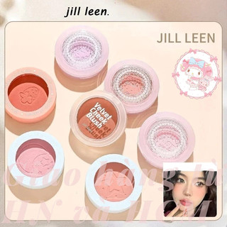 JILL LEEN Phấn Má Hồng Màu Đào Lấp Lánh, Tự Nhiên, Chống Nước, Tôn Da