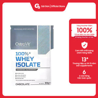  Gói sample Ostrovit Whey Protein Isolate  30 Gam  nhập khẩu Ba Lan - Gymstore 