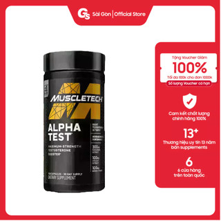 Viên uống Muscletech Alpha Test nhập khẩu Mỹ - Gymstore - Tăng cường testosterone