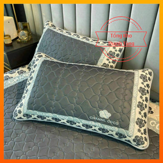 Vỏ gối nằm Coco cao su non (1 chiếc)  cao cấp, Áo gối ngủ cao su non bền đẹp phong cách Nhật