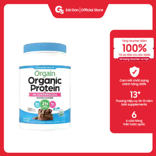 Bột protein thực vật hữu cơ Orgain Organic Protein SuperFoods nhập khẩu Mỹ tăng cơ, phục hồi cơ bắp