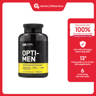 Viên uống Vitamin và khoáng chất ON Opti-Men bổ sung vitamin, tăng cường đề kháng, trao đổi chất, hấp thụ