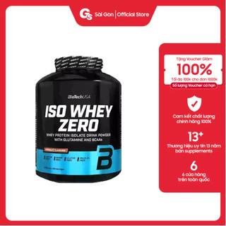 Sữa tăng cơ whey protein isolate, biotech usa iso zero, 5 lbs tăng cơ, giảm mỡ
